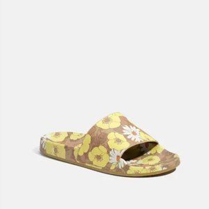 Udele Sport Slide With Floral Print